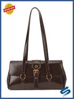 Y2K Vegan Leather Shoulder Bag Faux Leather Purse